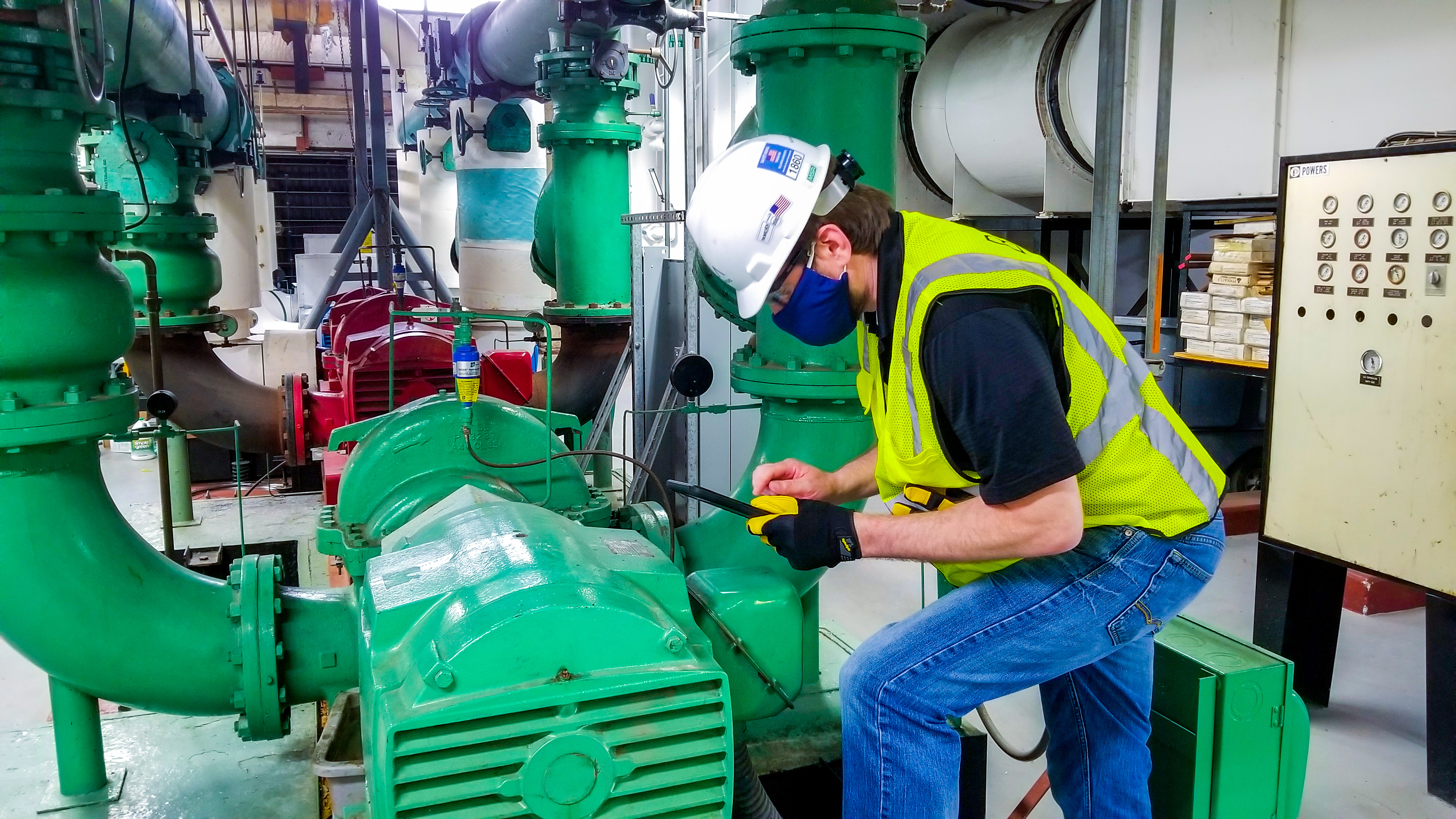 "Bala Commissioning Engineer performing a Building Tune Up on a Philadelphia Building"