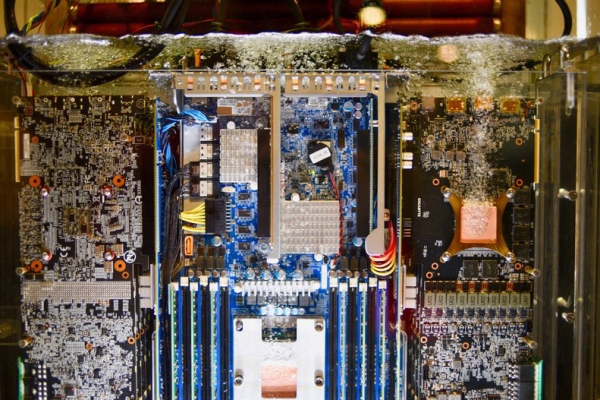Colocation data centers can have traditional and immersion cooling